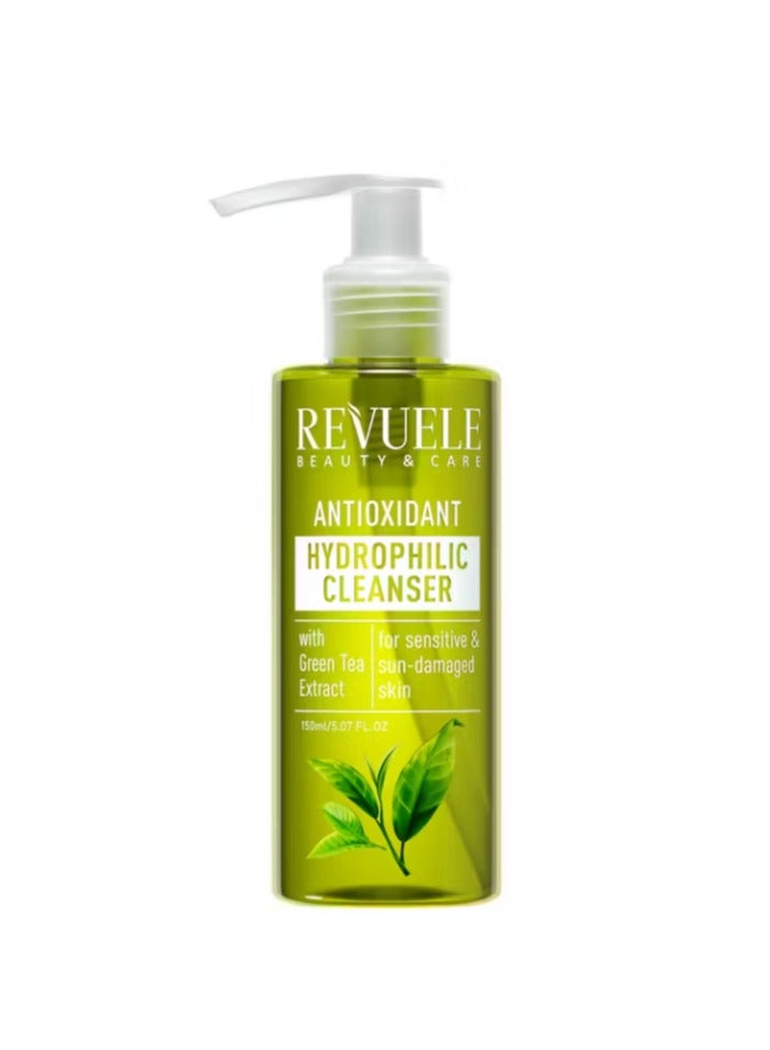 ريفولي منظف ​​مضاد للأكسدة ومحب للماء بالشاي الأخضر 150 مل