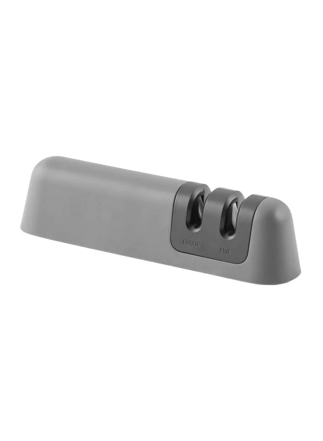 Berghoff Leo Legacy Non-Slip Base Two-Stage Knife Sharpener Grey 4.44 x 3.88 x 17.8 cm 3950389