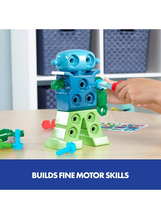ليرننج ريسورسز موارد التعلم - تصميم وحفر روبوت، لعبة بناء للأطفال - Image 2