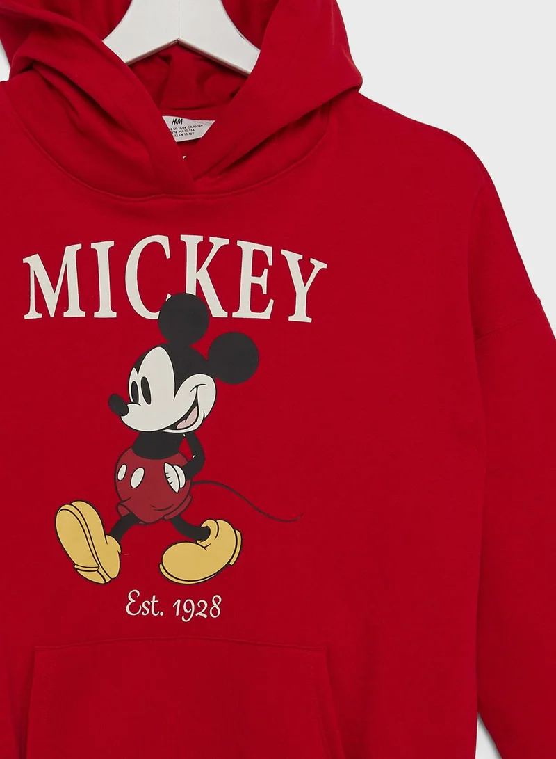 H&M Youth Graphic Print Hoodie