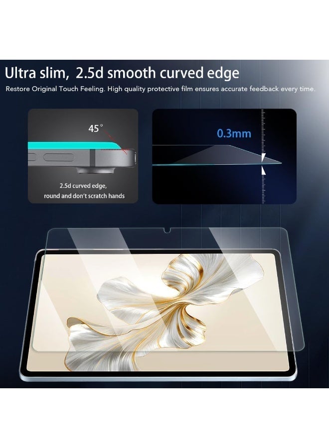 Glass Pro Honor Pad 9 / Pad 9 Pro 12.1 2023 Tempered Glass Screen Protector 9H Ultra Clear Anti Scratch by RE - Image 4