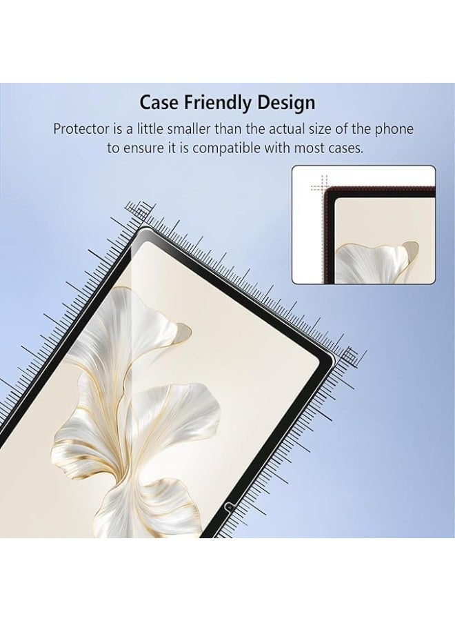 Glass Pro Honor Pad 9 / Pad 9 Pro 12.1 2023 Tempered Glass Screen Protector 9H Ultra Clear Anti Scratch by RE - Image 2