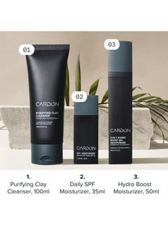 Cactus-Based Men'S Skincare Set | Premium Korean Skincare For Sensitive Skin And Oily Skin | Water-Based Face Moisturizer With Spf 30, Gentle Face Wash, Repairing Night Cream With Vitamin E - pzsku/Z3FD8A5BACA63B79DC9CFZ/45/_/1734183337/051ea122-e3bb-4613-84ee-9ddc0b856490