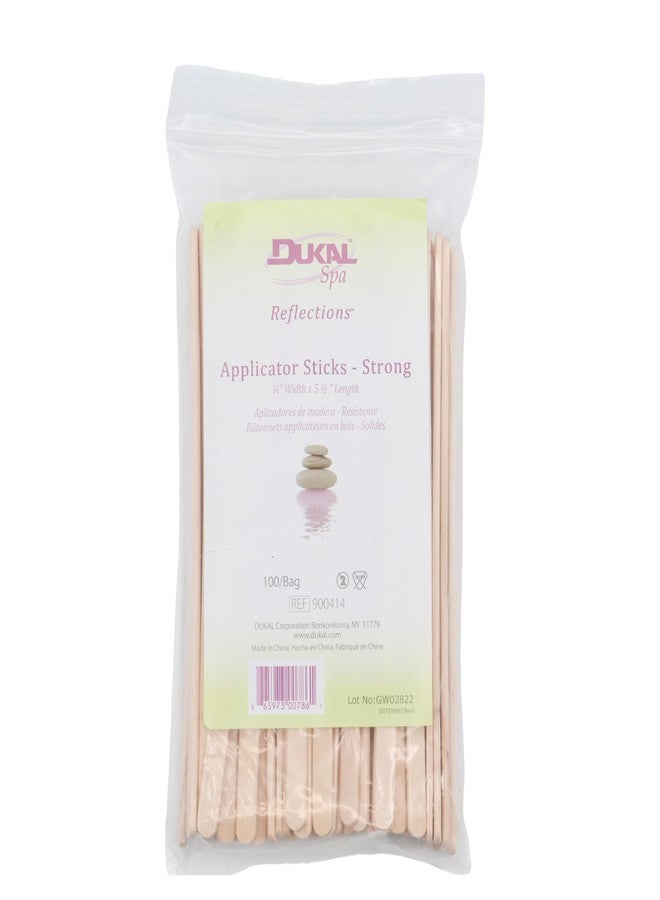 Dukal Reflections Wax Body Treatment Applicators, Beige, 100 Count - Image 3
