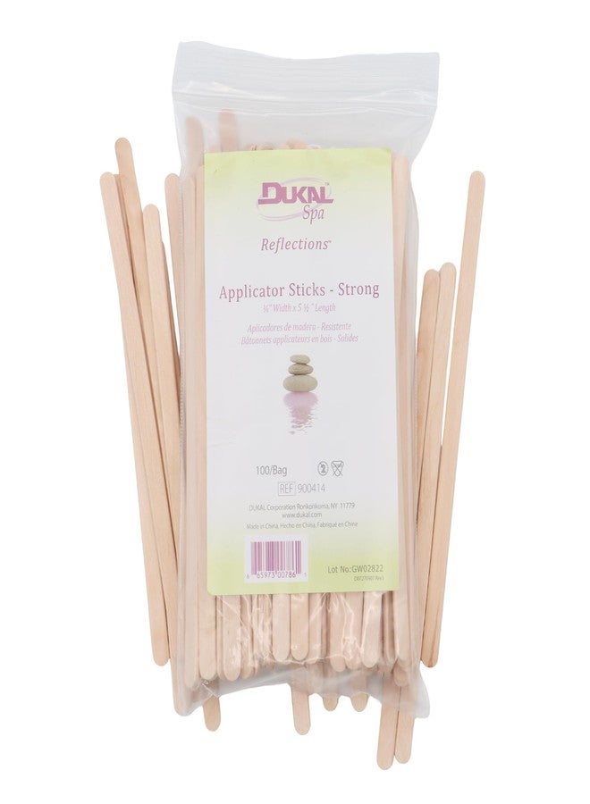Dukal Reflections Wax Body Treatment Applicators, Beige, 100 Count - Image 4
