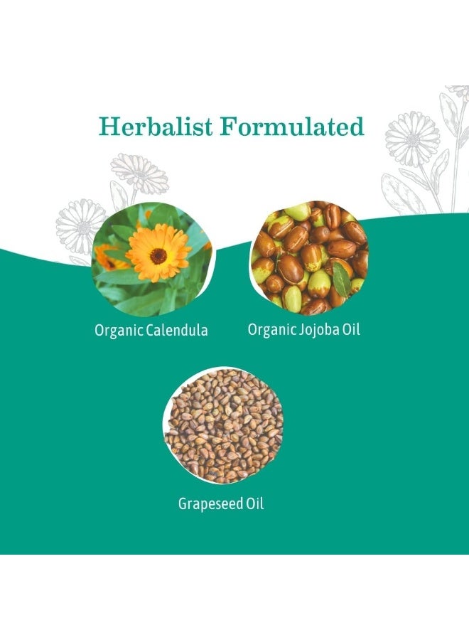 Earth Mama Calendula Baby Oil for Infant Massage - Image 4