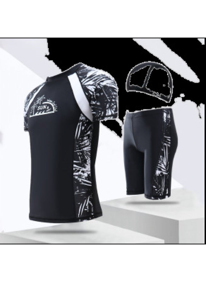New Korean-style Couple Diving Suit Men And Women Jellyfish Suit Snorkeling Surfing Swimsuit Student Swimsuit