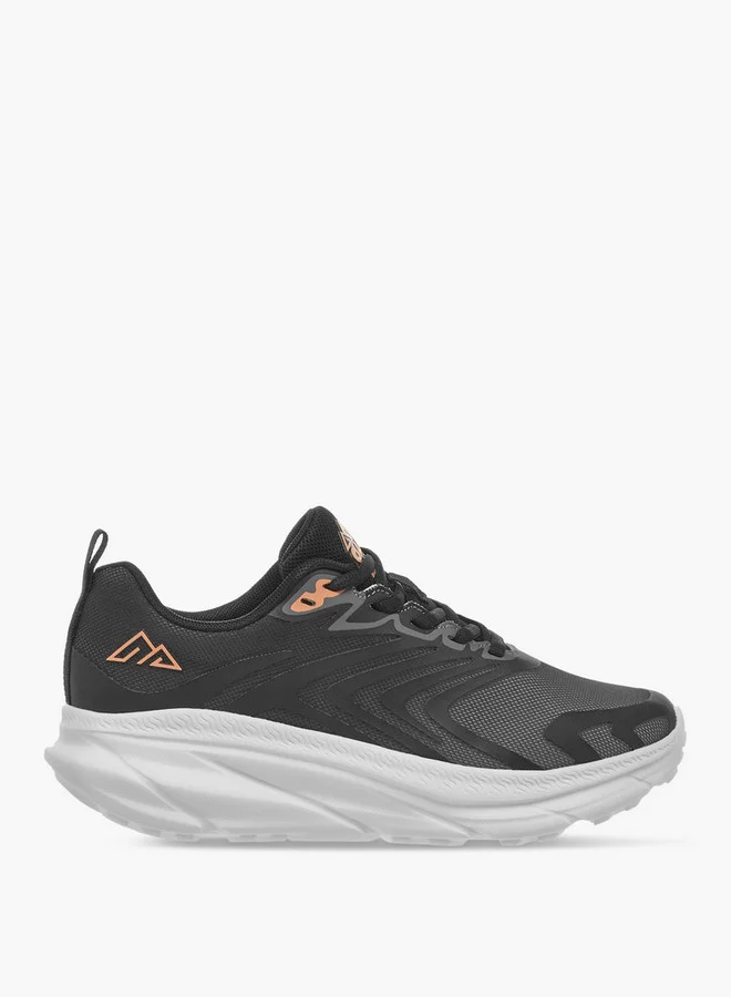 Oaklan by Shoexpress Women's Pull Tab Detail Lace-Up Sports Shoes