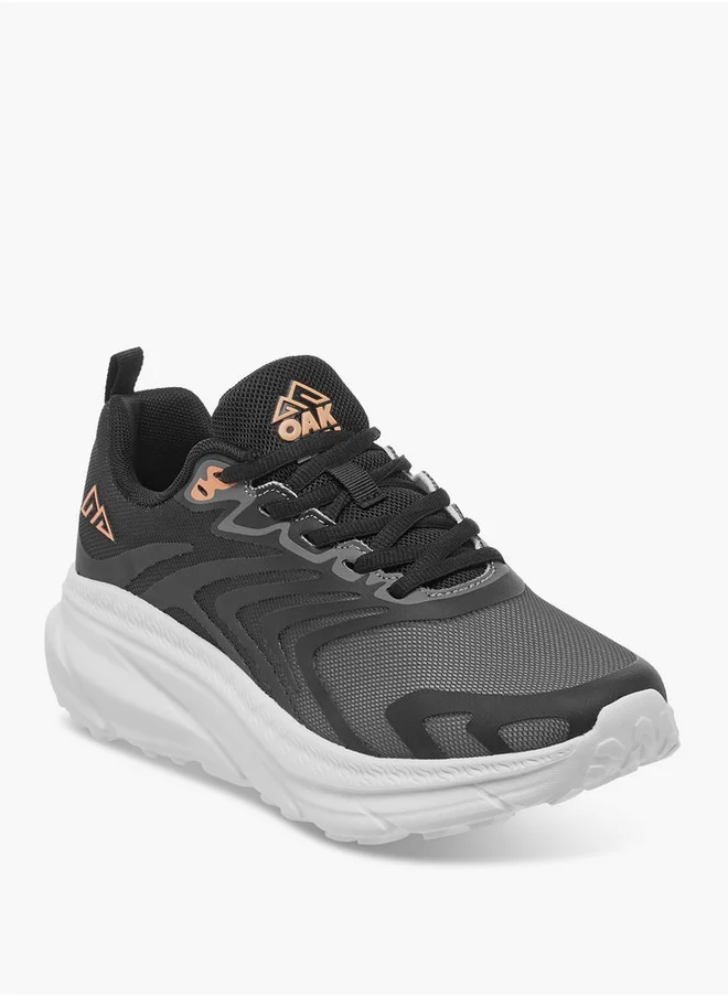 شو اكسبرس Women's Pull Tab Detail Lace-Up Sports Shoes