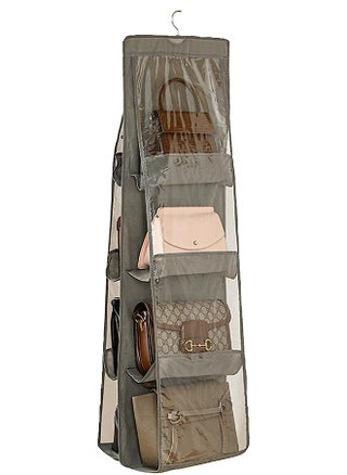 Handbag Hanging Purse Storage and Organizers with Hook， Portable Purse Bag Organizer，8 Large Clear Waterproof Pockets for Dorm Bedroom Wardrobe - pzsku/Z3FD8D91868F6AF709AF4Z/45/_/1695630322/68c6c07d-1256-49a2-b16f-097800346d38