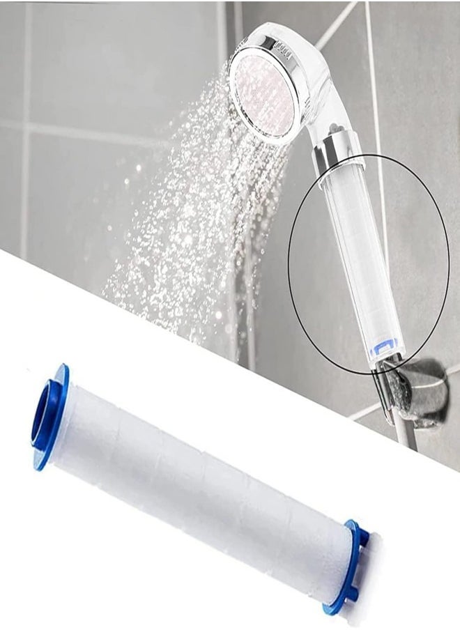 Generic - 10 Pcs PP Cotton Filter Cartridge,  PP Cotton Filter for Filtered Showerheads,Detachable Propeller Hydro Jet Shower Head Filter, PP-Cotton Filter Cartridge Replacement Filters for Hard Water Remove - Image 1