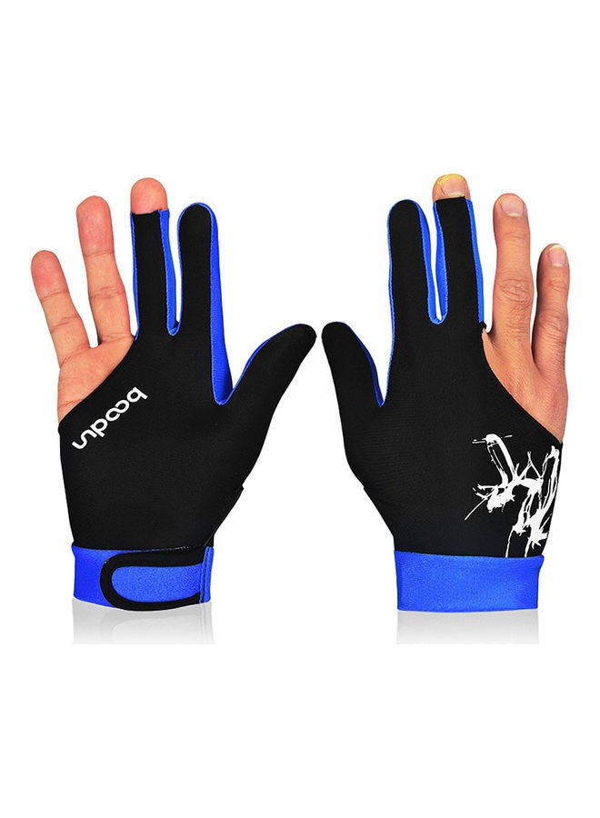 NIBEMINENT 1-Pair Of Three Finger Billiard Glove - Image 1