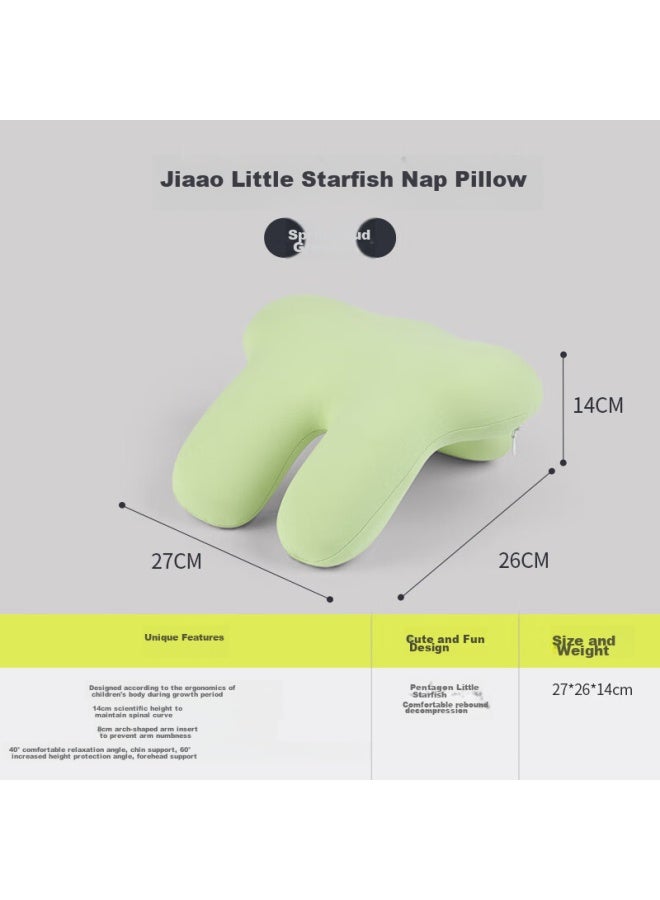 Jago Jiaoao Nap Pillow Memory Foam Pillow For Primary School Students' Classroom Nap, Portable Children's Sleeping Pad, Foldable Prone Sleeping Pillow - Image 3
