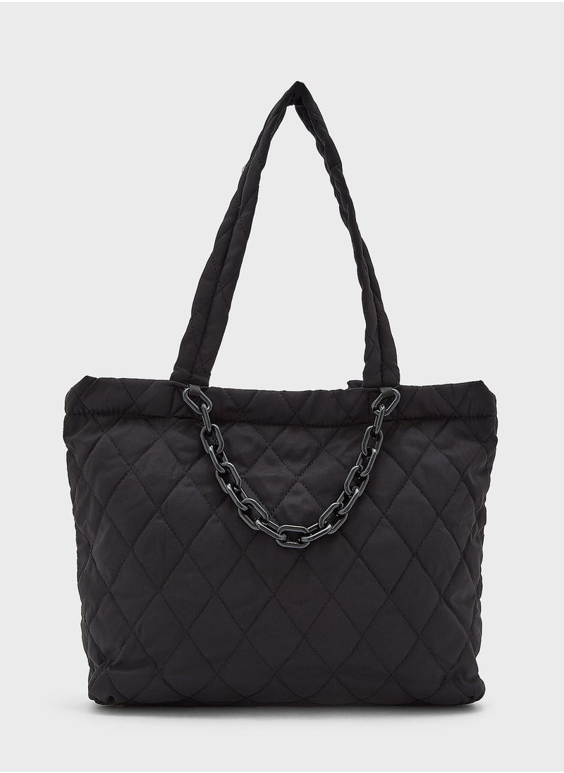 Quilted Nylon Tote Bag - pzsku/Z3FD9300D2D715D17C54CZ/45/_/1694565743/72525bda-bd1f-4198-93a6-13e2743ad30a