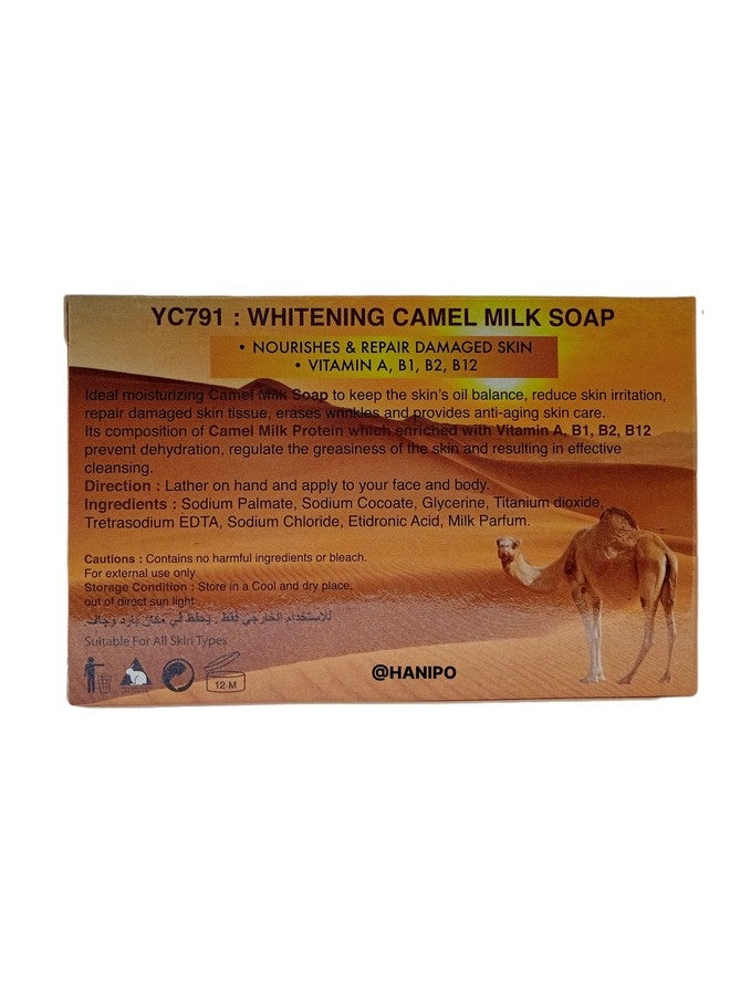 HANI PO™ YC Camel milk whitening soap 130g Pack of 1 - Thailand ProductBeauty soap for women | girls, bathing soap for women | men, Soap for girls, soap for women, imported white soap, Natural made soap for gitrls | women - Image 2