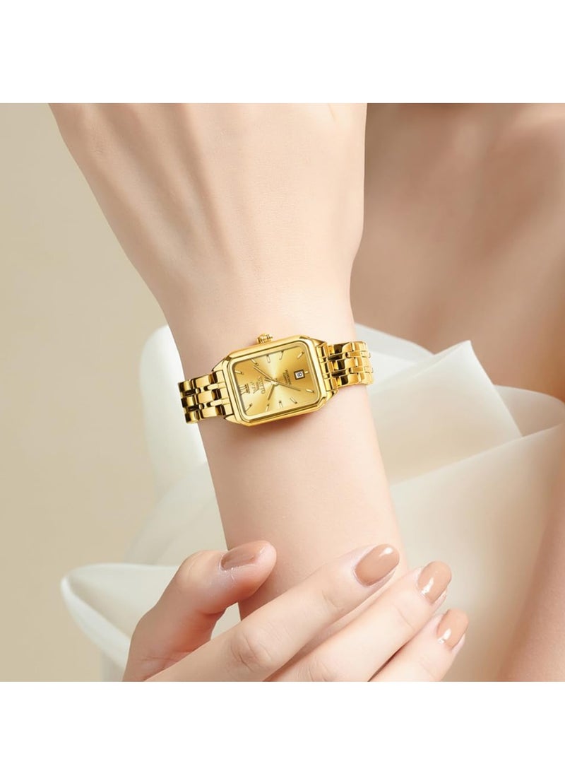 OLEVS OLEVS Women's Watch Stainless Steel Waterproof Fashion Watch 5616  - Image 4