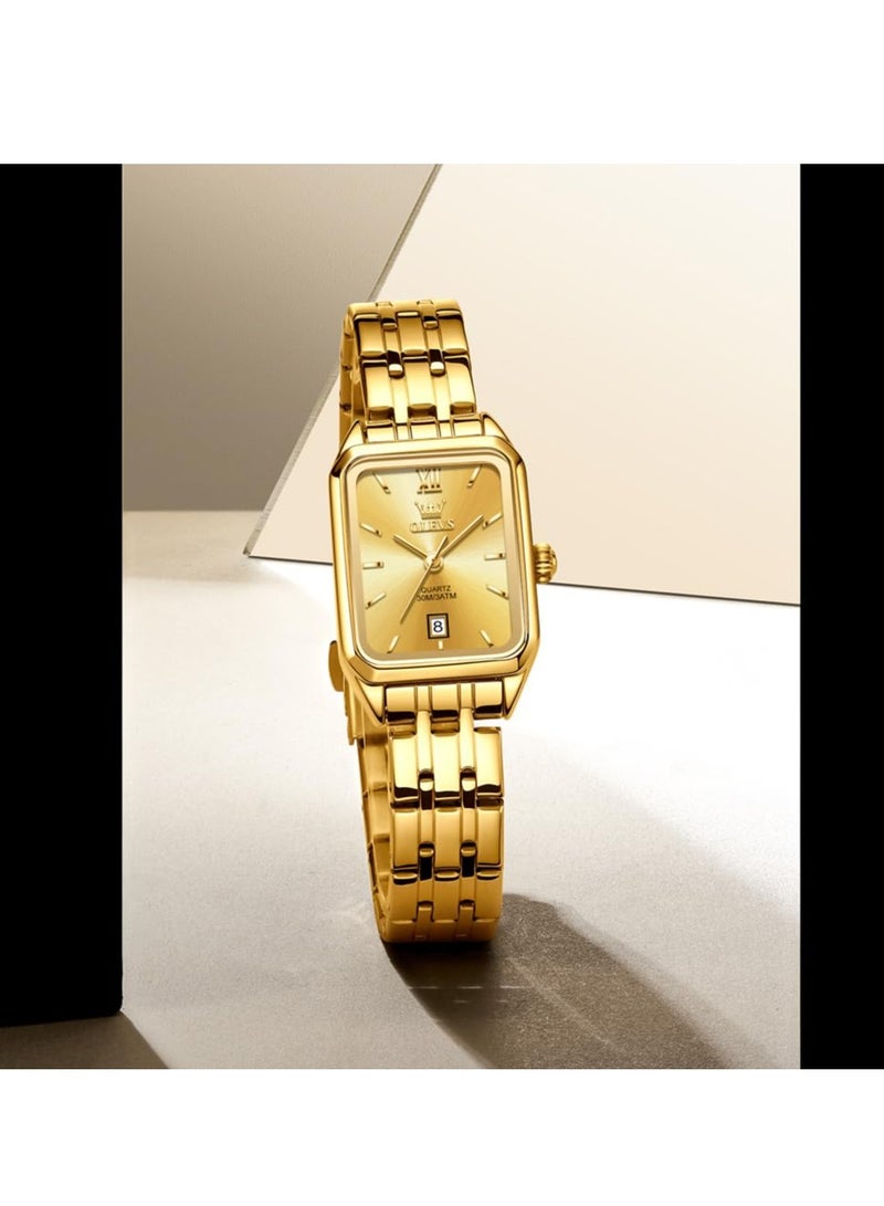OLEVS OLEVS Women's Watch Stainless Steel Waterproof Fashion Watch 5616  - Image 3