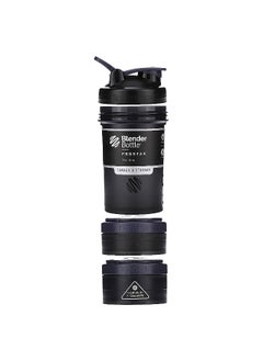 BlenderBottle Blender Bottle, ProStak, Shaker & Storage, FC Black, 22 oz (651 ml)  - Image 2