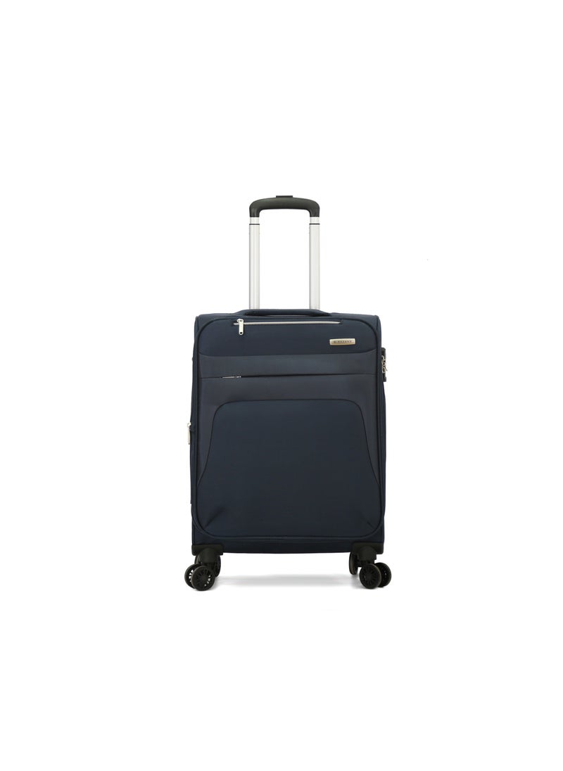 GIORDANO Softside Luggage Trolley Bag 3 Pieces Set,Blue (S-19",M-23",L-27")  - Image 3