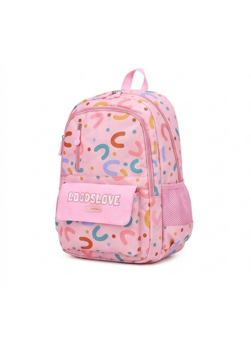 A cute travel backpack, a book bag for women and girls with compartments for elementary school and university, a durable and water-resistant backpack. - Image 1