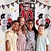 Pounira 10th Birthday Decorations for Boys Girls Double Digits Boy Red Black Happy 10th Birthday Decorations 10 Year Old Birthday Door Banner Sign Triangle Flag Large 10 Balloons Decor Tenth Bday Party - Image 4