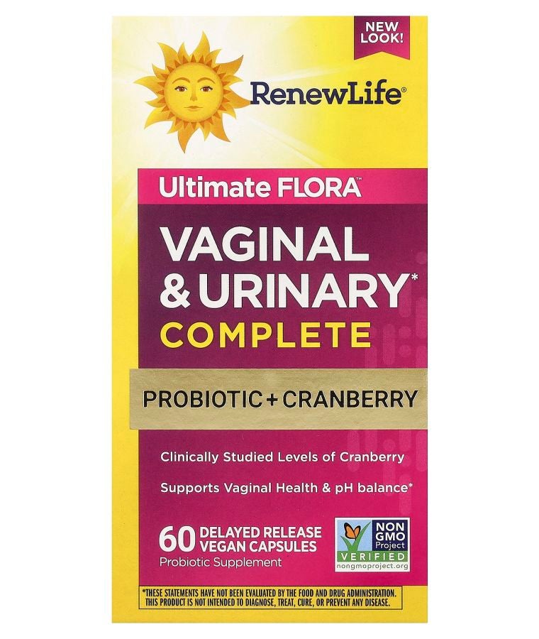 Ultimate Flora™ Vaginal & Urinary Complete 60 Delayed Release Vegan Capsules