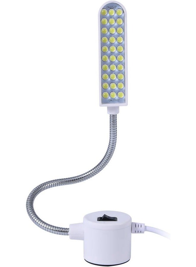 Weftnom 30 LED Sewing Machine Light, Portable Flexible Gooseneck Work Light with Magnetic Mount for Janome, Singer, Brother, Drill Presses, Desks, Crafts, Workbenches, and Lathes - Image 1