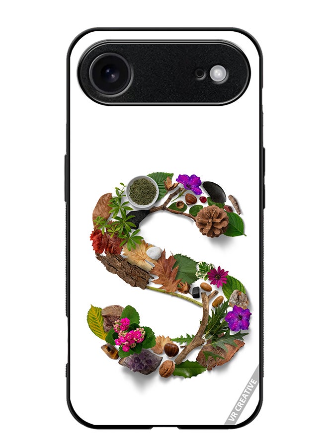 Protective Case Cover For Apple iPhone 17 Air Alphabet S Design Multicolour