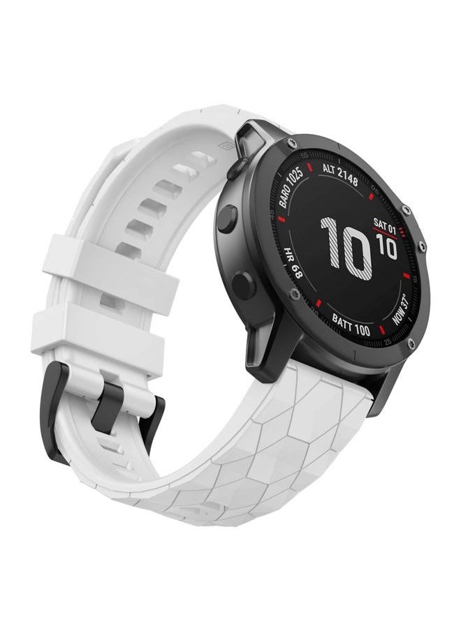 MYSNBKN - Compatible with Fenix 7 Band 22mm Width Soft Silicone Watch Strap for Fenix 5/ Fenix 5 Plus/Fenix 6/ Fenix 6 Pro/Fenix 7/Forerunner 935/Forerunner945/ Approach S60 Smartwatch - Image 1