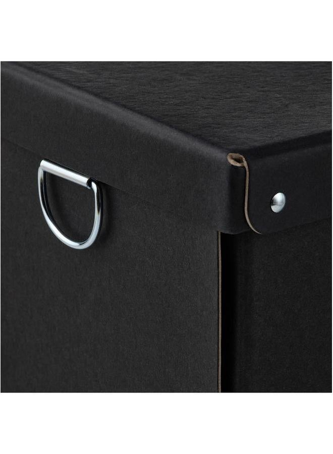 إيروريكس صندوق تخزين مع غطاء أسود 16.5X16.5X15 سم - Image 4