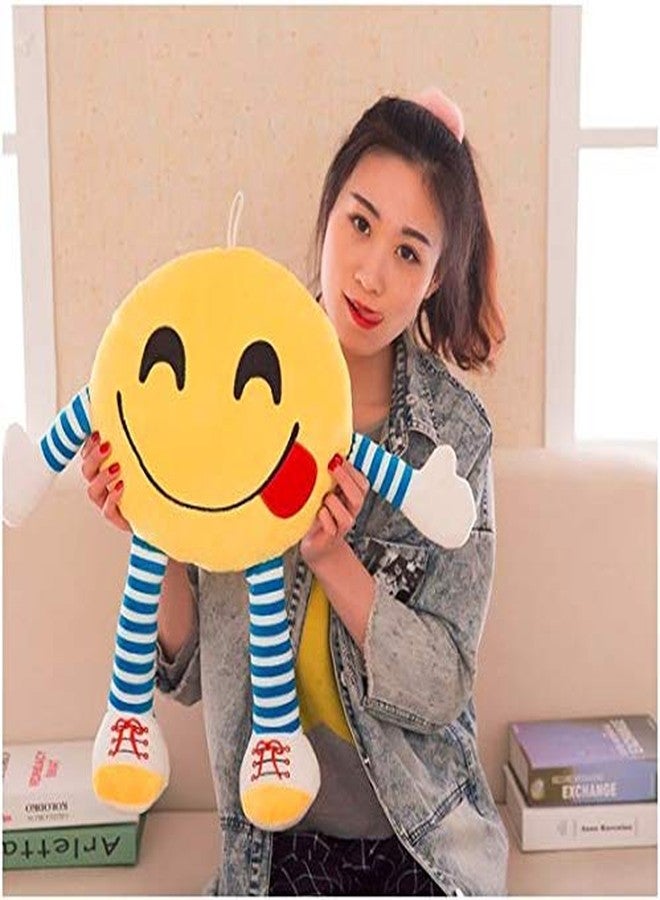 Frantic Smiley Pillow Cushions with Soft Hands and Legs - Image 2