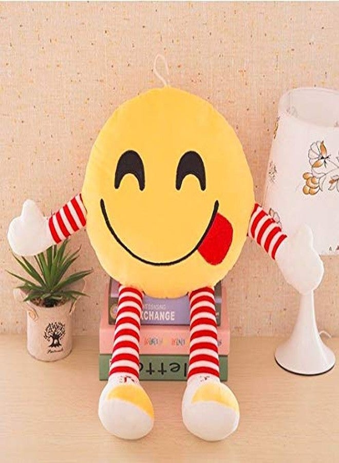 Frantic Smiley Pillow Cushions with Soft Hands and Legs - Image 3