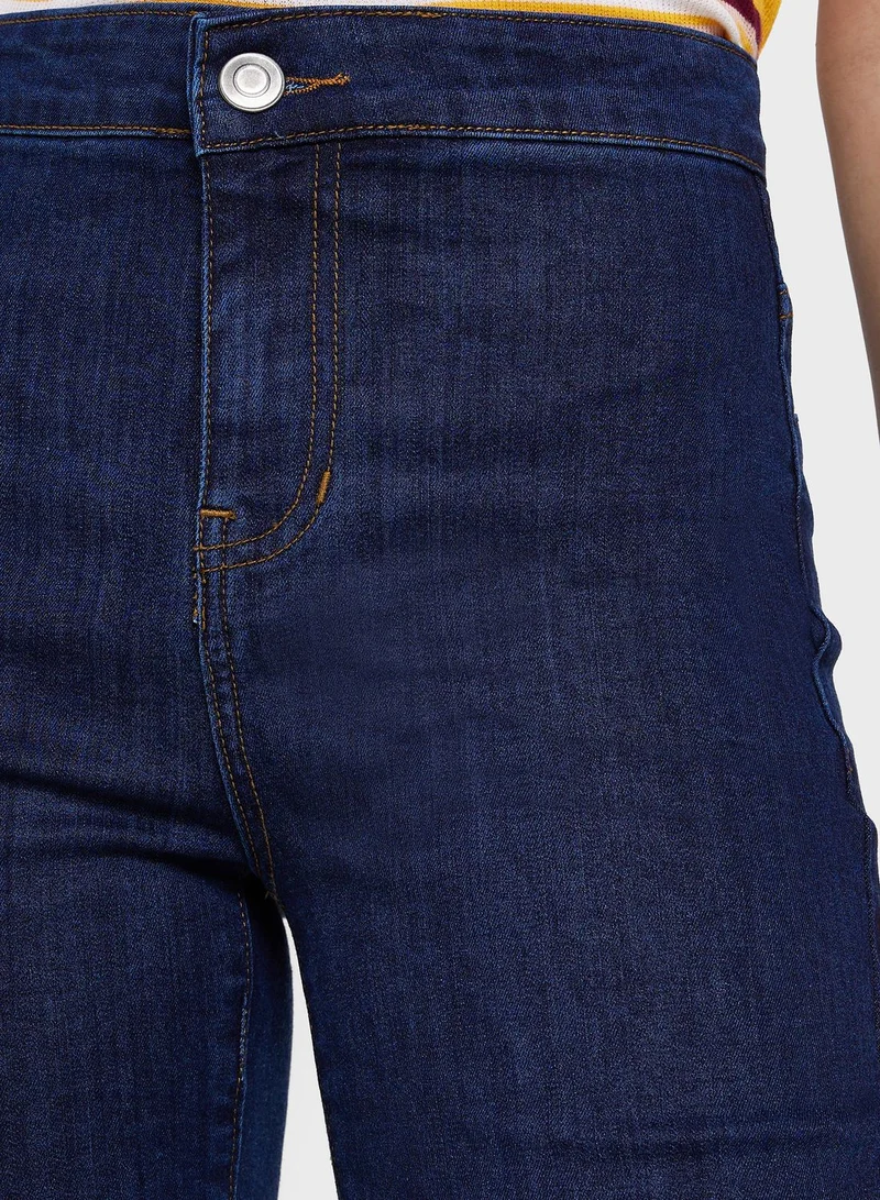 Ginger High Waist Flared Jeans