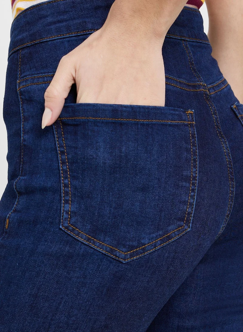 Ginger High Waist Flared Jeans