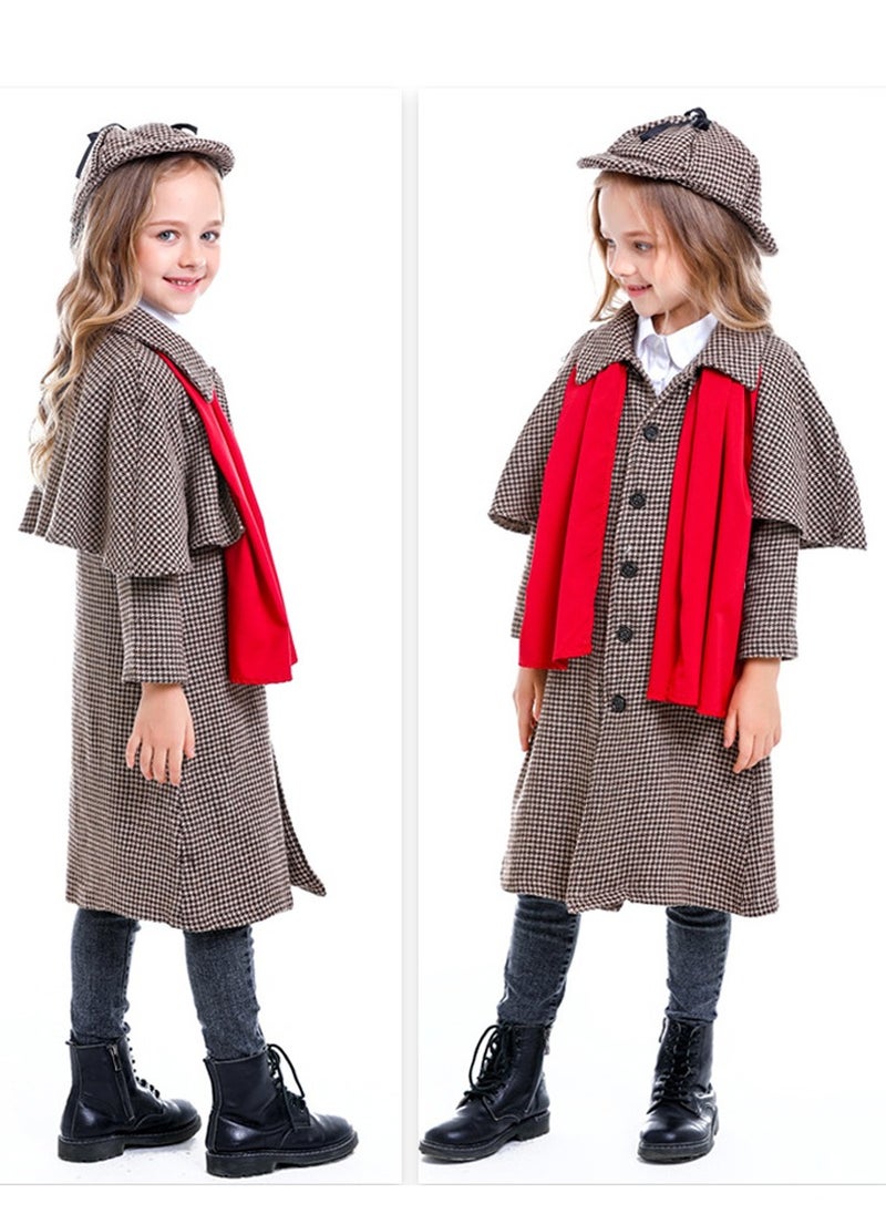 Al Aoyama Sherlock Holmes Detective Costume Set for Kids  - Image 5
