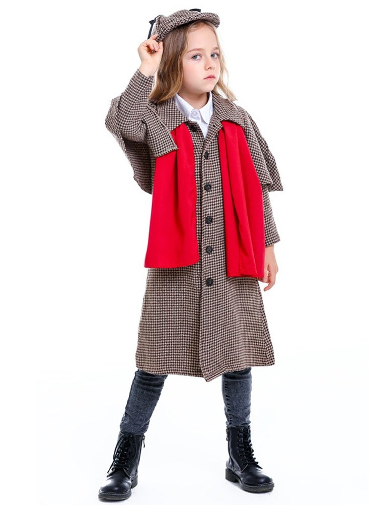 Al Aoyama Sherlock Holmes Detective Costume Set for Kids  - Image 4