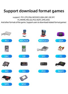 Miyoo Miyoo Mini Plus+ Portable GBA Game PS1 Handheld Game Console (Purple 32G)  - Image 5