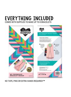 My Friendship Bracelet MakerAn American Original | 20 Precut Threads Makes Up To 8 Bracelets | Craft KitKids Jewelrymaking KitGifts For Girls 812 - pzsku/Z3FDA630AC1DC4B569843Z/45/_/1721574201/1e607701-fab6-4770-ae2f-7c109257069c