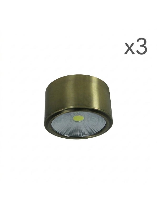 سبوت لايت سلندر 5 وات وورم جنى لايت DL7051 c5 عدد 3