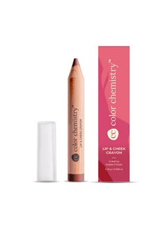 Color Chemistry Color Chemistry Lip and Cheek Crayon Tamarind LC13, 2.49 g | Vegan, Ultra-Matte Finish, Non-Drying & Long-Lasting | Creamy, Hydrating Formula in 16 Shades for All Skin Tones | Multi-Use for Lips & Cheeks  - Image 1