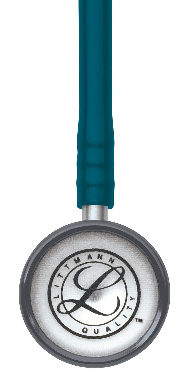 3M Littmann ستيثوسكوب 3M ليتمان كلاسيك II للأطفال، 2119، قطعة صدر من الفولاذ المقاوم للصدأ، أنبوب بطول 28" باللون الكاريبي الأزرق - Image 2