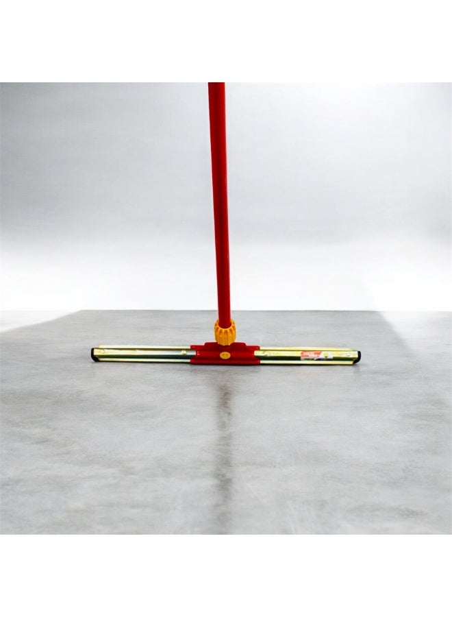 VORTEX Floor Wiper with Removable Head, Non-Slip Handle, and Retractable Window Squeegee, Lightweight and Lockable Design - Image 1