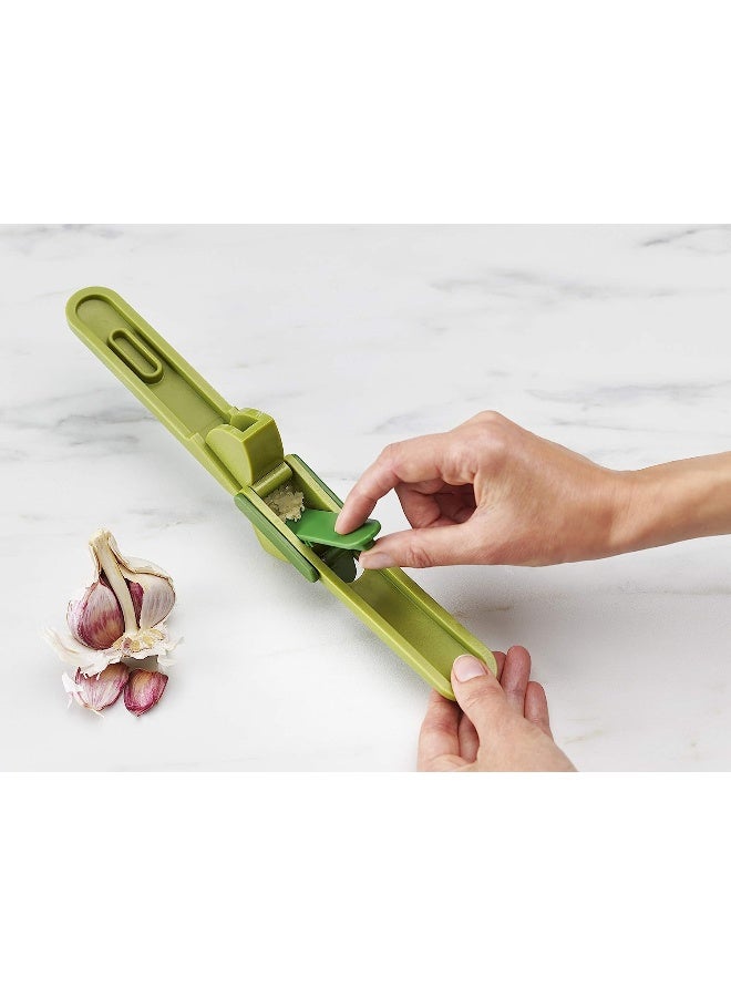 Joseph Joseph Cleanforce Garlic Press Mincer Green One Size - Image 1