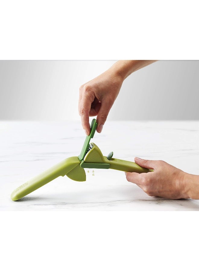 Joseph Joseph Cleanforce Garlic Press Mincer Green One Size - Image 3