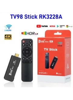 Dual WiFi Smart TV Media Player TV Receiver Android Box RAM 8GB+128GB(US PLUG) 5G