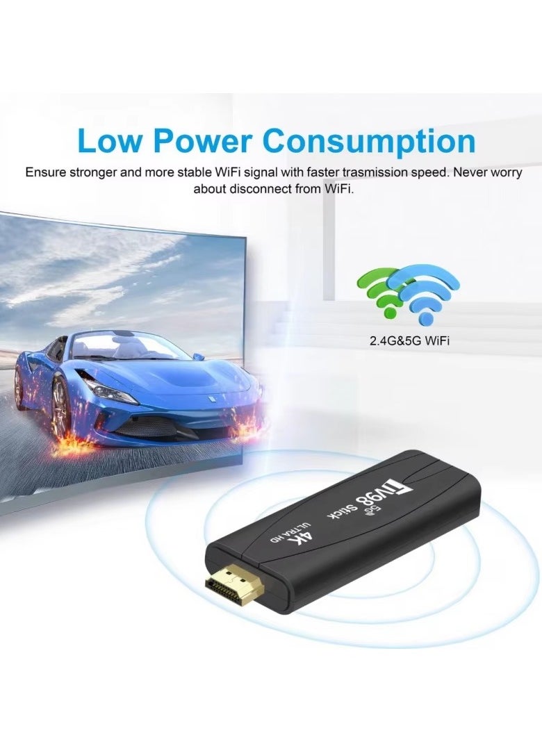 ION - Dual WiFi Smart TV Media Player TV Receiver Android Box RAM 8GB+128GB(US PLUG) 5G - Image 1