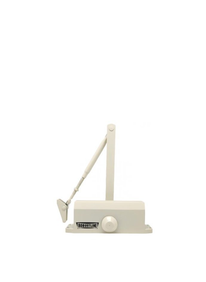 ROBUSTLINE Robustline Heavy Duty Door Closer For Home and Commercial use- 5 YEARS WARRANTY - (1303B - Beige, Door Weight Capacity 45Kg - 65Kg)  - Image 1