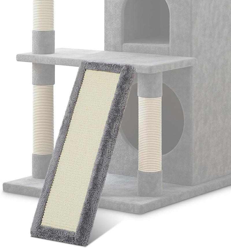 23.8 x 8.5 Inch Cat Tree Tower Accessories Replacement Ladder Sisal Ladder Accessories Sisal Scratching Board for Cat Condo/DIY/Activity Center to Play and Sleep - Image 1