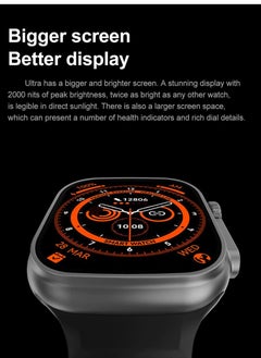 Hiwatch PRO Smart Watch  ULTRA2 With Health Fitness Tracker Sport Watch 49MM Black  - Image 4