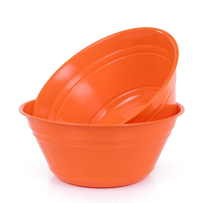 Mintra Home Snack Bowls Large 2pk 4L Orange